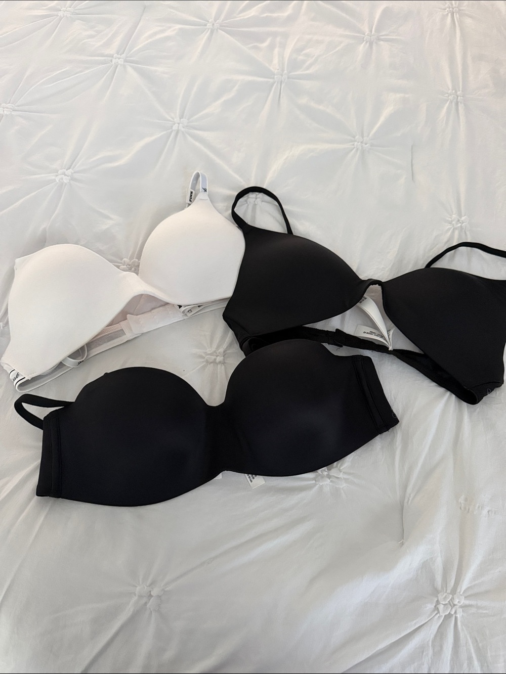 Set of 3 NEW Pink brand bras